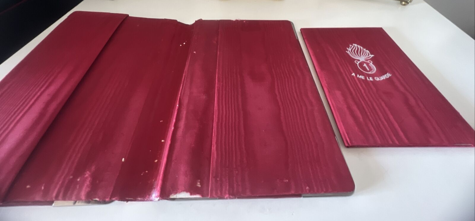Porte- Agenda Grenadiers Di Sardegna Roma A Me les Gardes Vintage