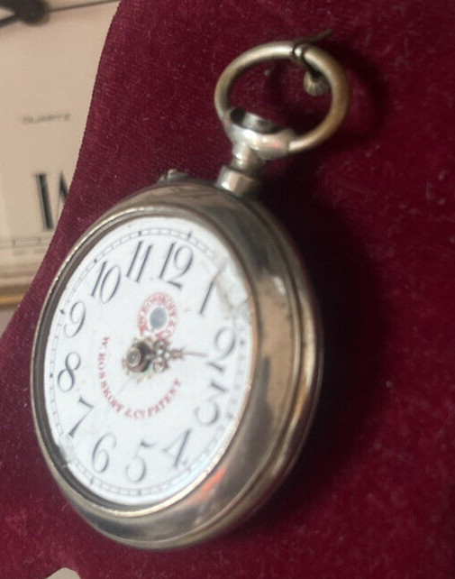 ROSSKOPF Montre Poche Homme Manuel Pièces De Examen Pièces Vintage