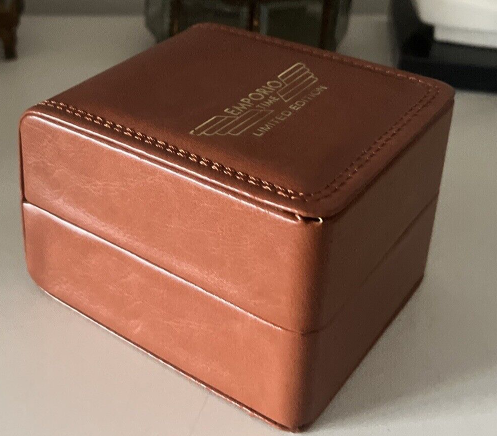 🔴 EMPORIO TIME box scatola orologio cofanetto custodia LIMITED EDITION rara