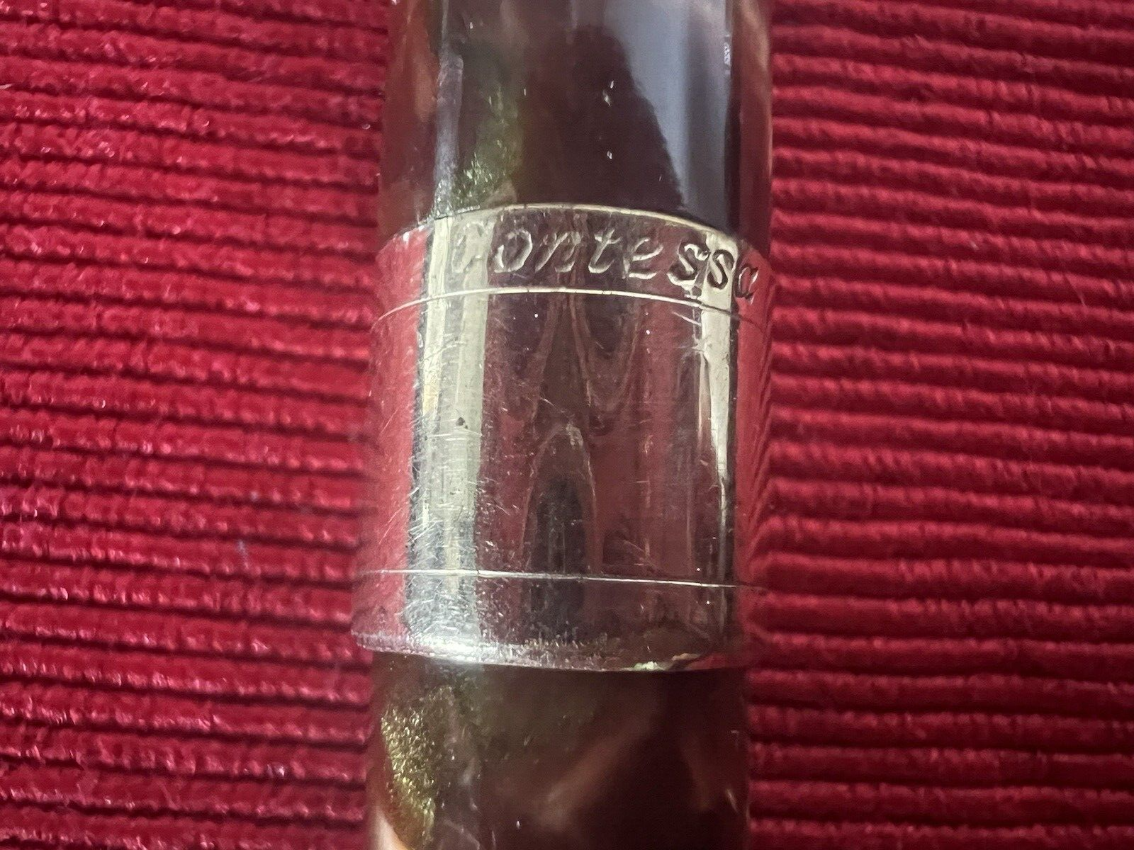 Contessa Pen Fountain Pen Celluloid Lever Pen Original Vintage '30