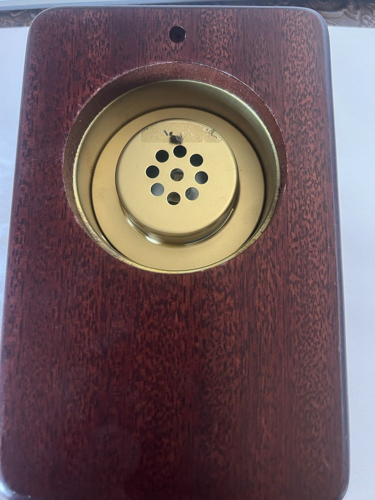 BARIGO Hygromètre de Precision Humidité Mécanicien Avec Hublot Et Stand Bois 