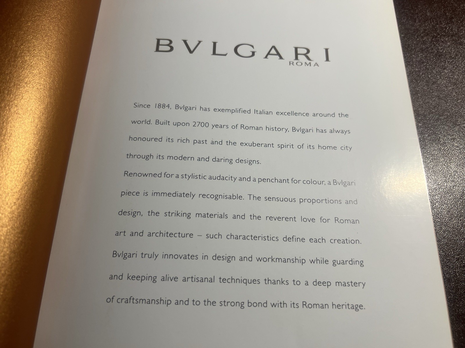 Bulgari Katalog Schmuckkollektion 2018-2019 mit Foto B Zero Official 