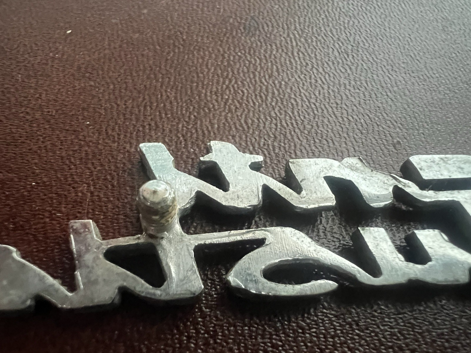 Armes Innocenti Austin Écrit Emblème Logo Tableau de Bord Vintage