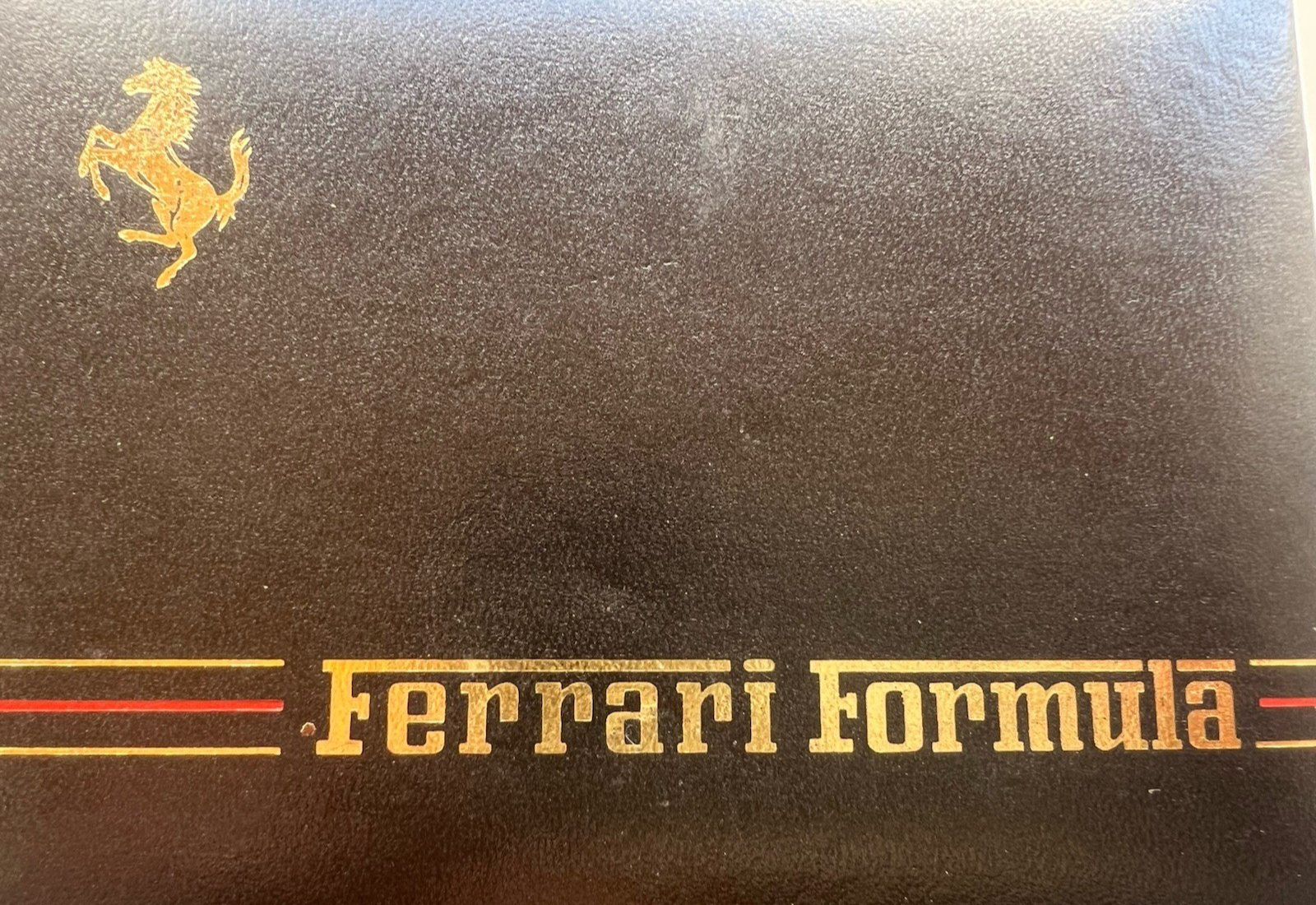 🔴 FERRARI box scatola orologio astuccio custodia formula by Cartier vintage