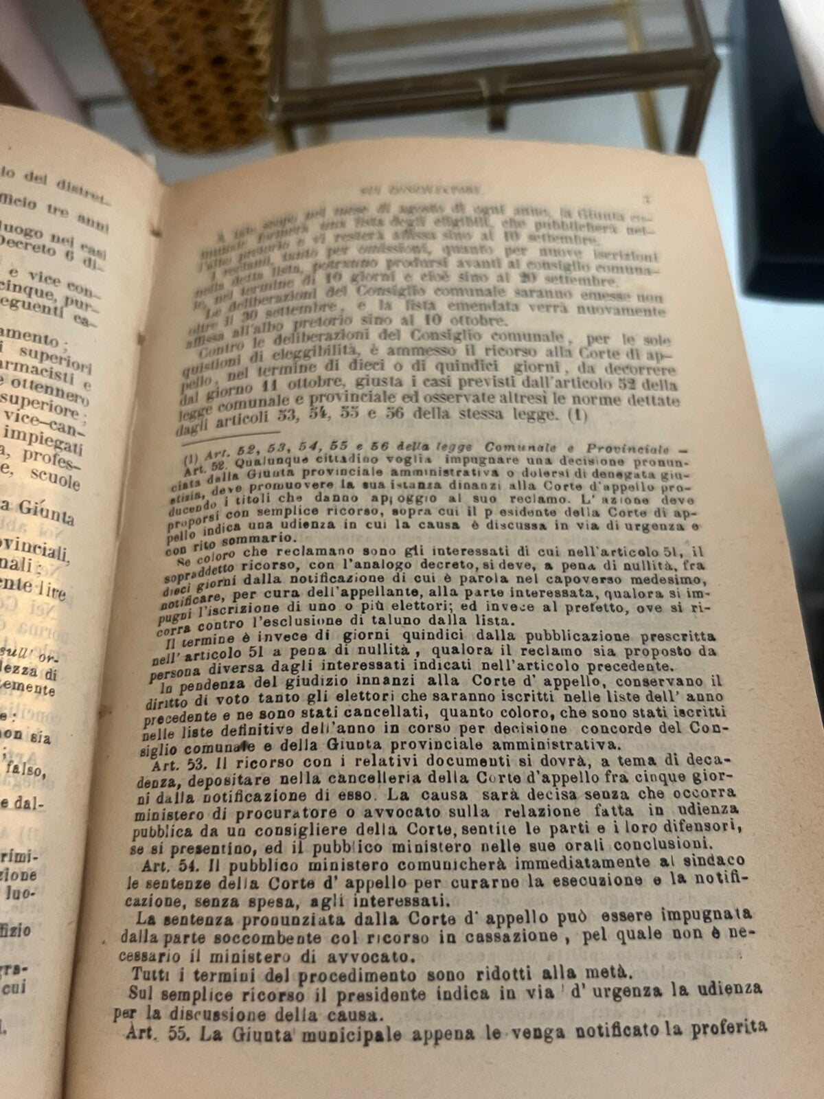 Housse Regno Italie Lire Et Règlement Le Réforme Napoli Du 1897 Ancien Rare