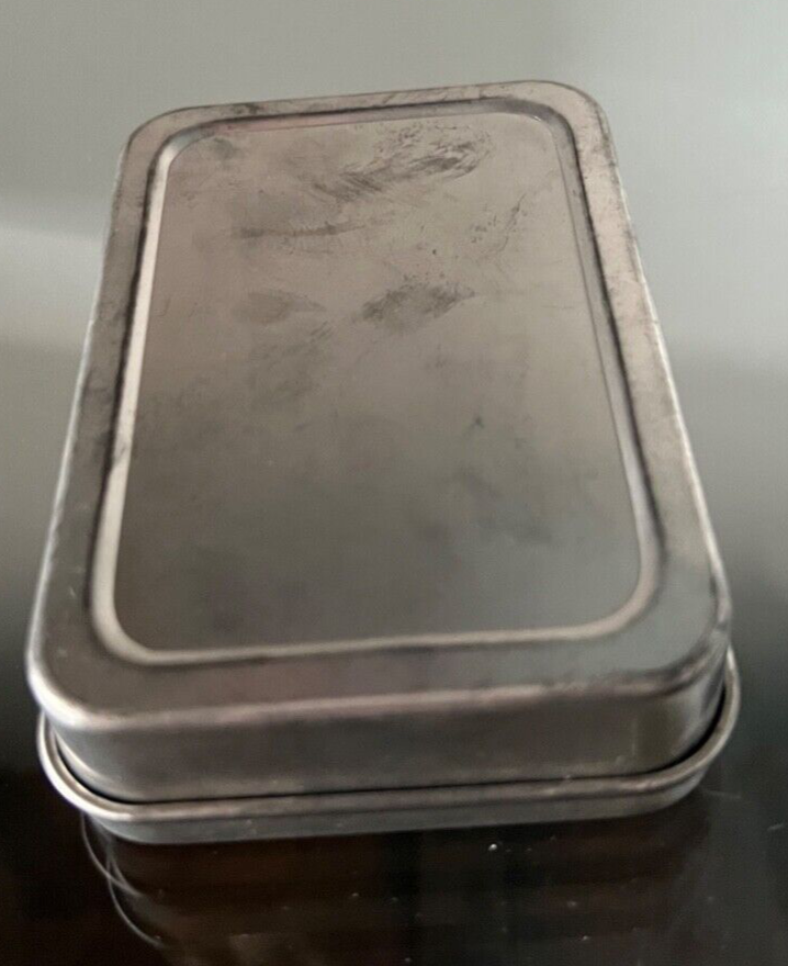 🔴 LUBINSKI scatola accendino TITAN in alluminio interno floccato