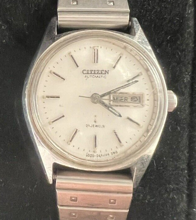 Citizen Horloge Femme Automatique Étui Sangle 4-046145 SMK Vintage