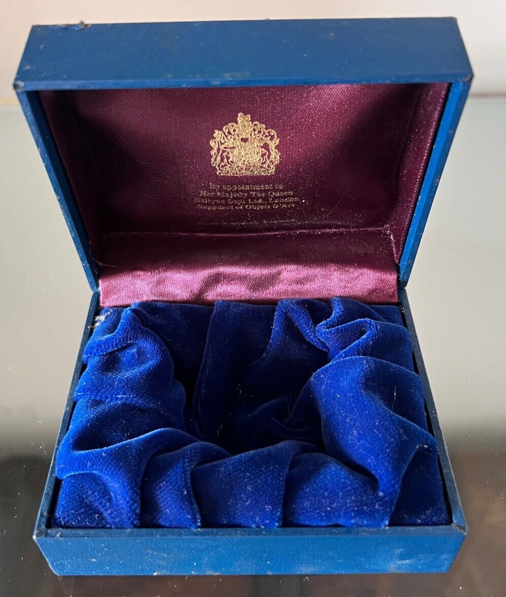 🔴 Scatola box orologio tasca inglese custodia HALCYON DAYS ENAMELS