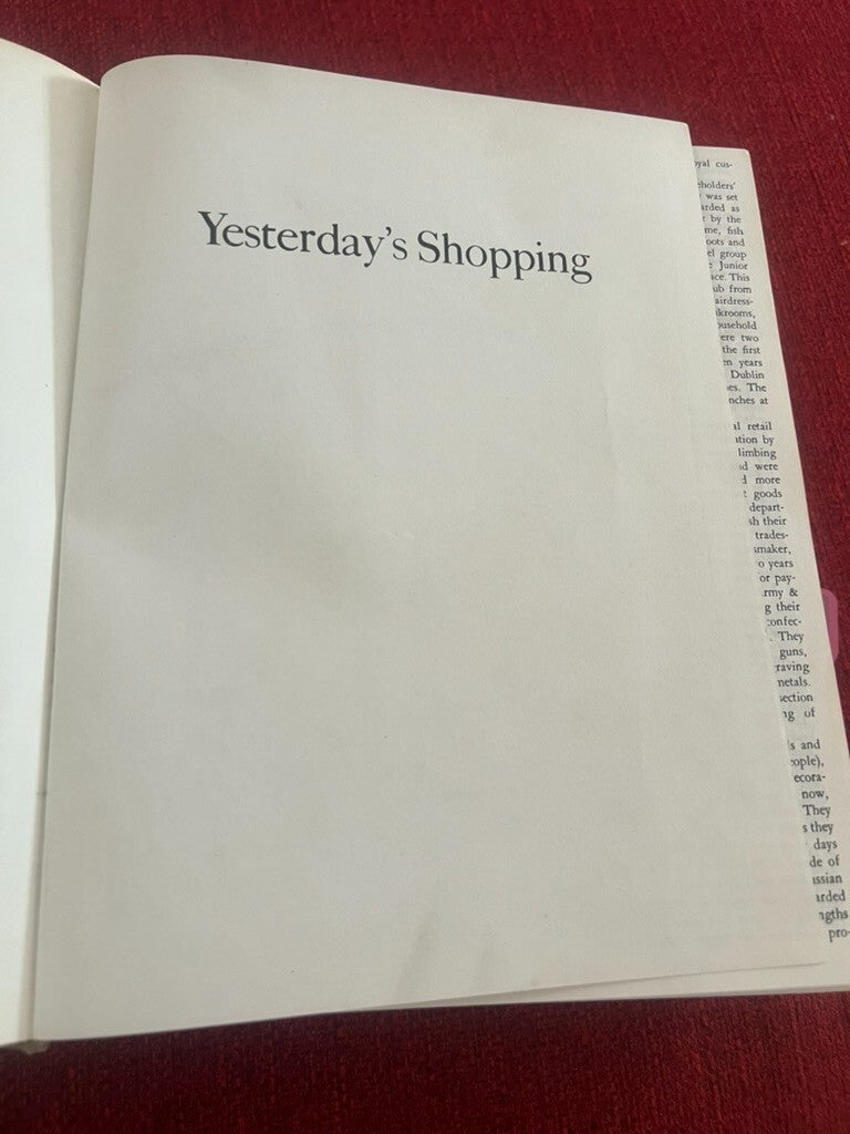 Livre Yesterday Shopping Prix Guide Articles Vintage de A Alla Z Anglais
