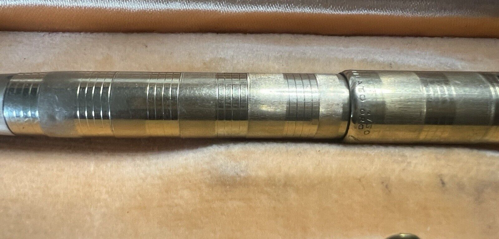 🔴 ZENITH penna stilografica Extra pennino ORO scrive gioiello vintage 1940