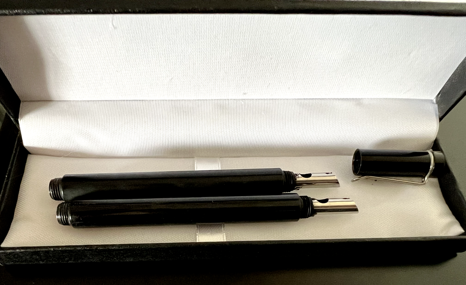 🔴 PELIKAN GRAPHOS Vintage Schwarze Sammler-Füllfederhalter