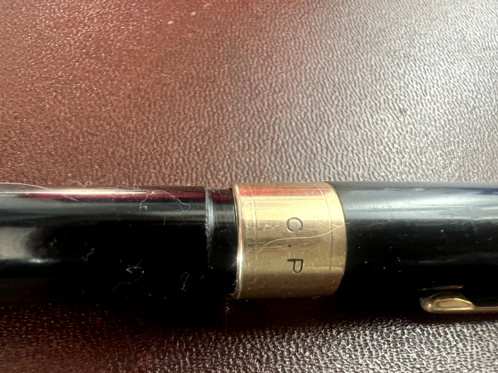 SHEAFFER'S Stylo-Plume Stylo à Plume CP H-M Or Snorkel Fill Écrit Vintage