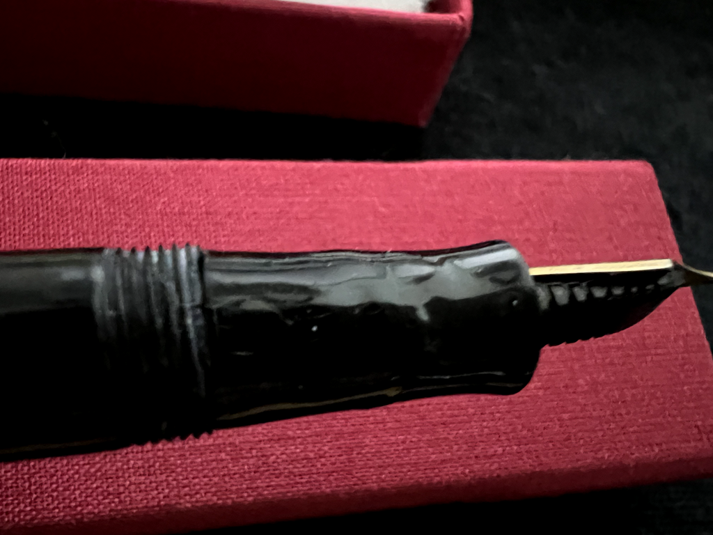 🔴 ARCOS vintage lever-action fountain pen WRITES from 1930 