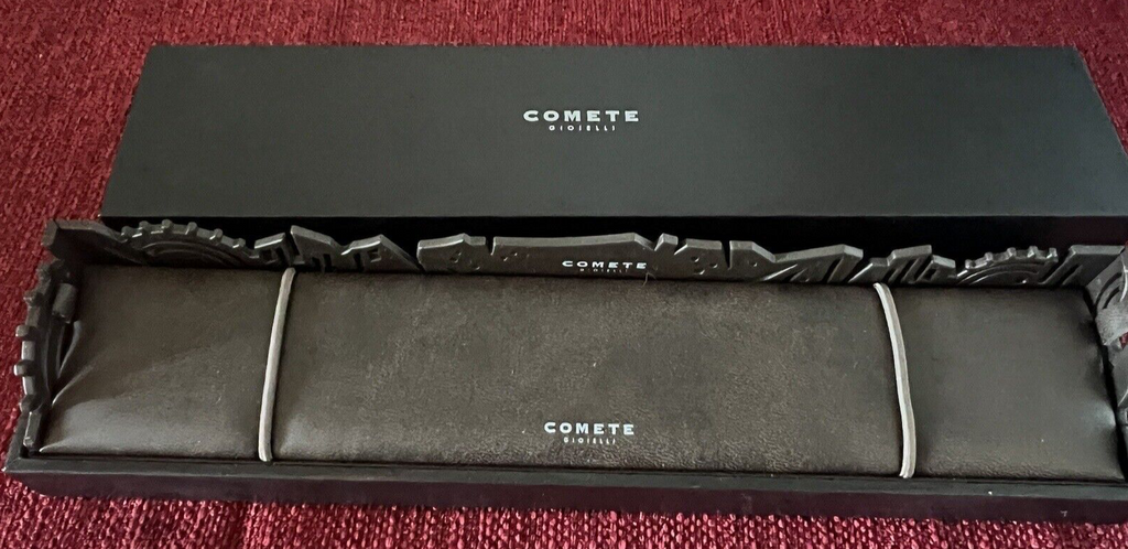 Comete Box Bracelet Wood With Expositor Rimmed 26x6 H 5 CM