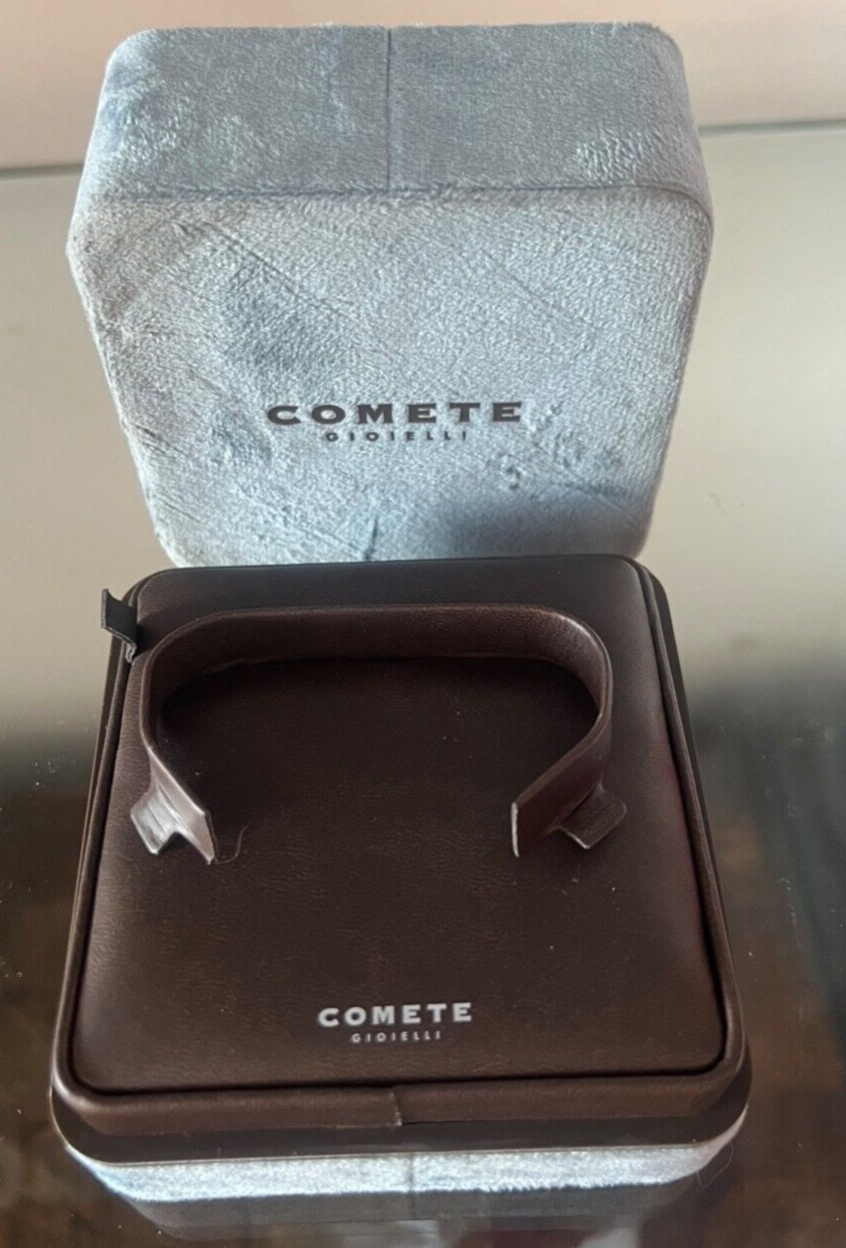 🔴 COMETE Uhrenbox, 10x10 cm, Höhe 7 cm 