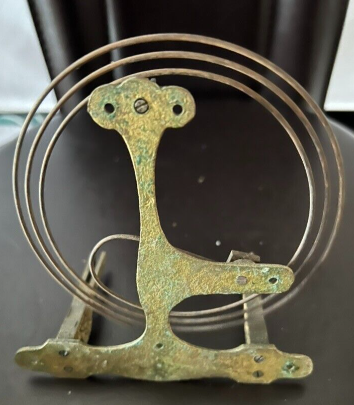 🔴 Supporto GONG orologio muro parete parti ricambio misure come foto vintage 2