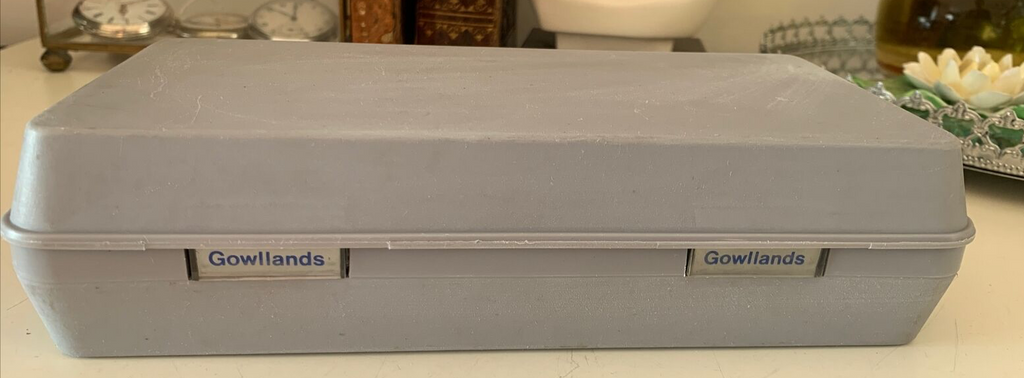 🔴 GOWLLANDS OPHTHALMOSKOP, VINTAGE MEDIZINISCHER DIAGNOSESET MIT ETUI 