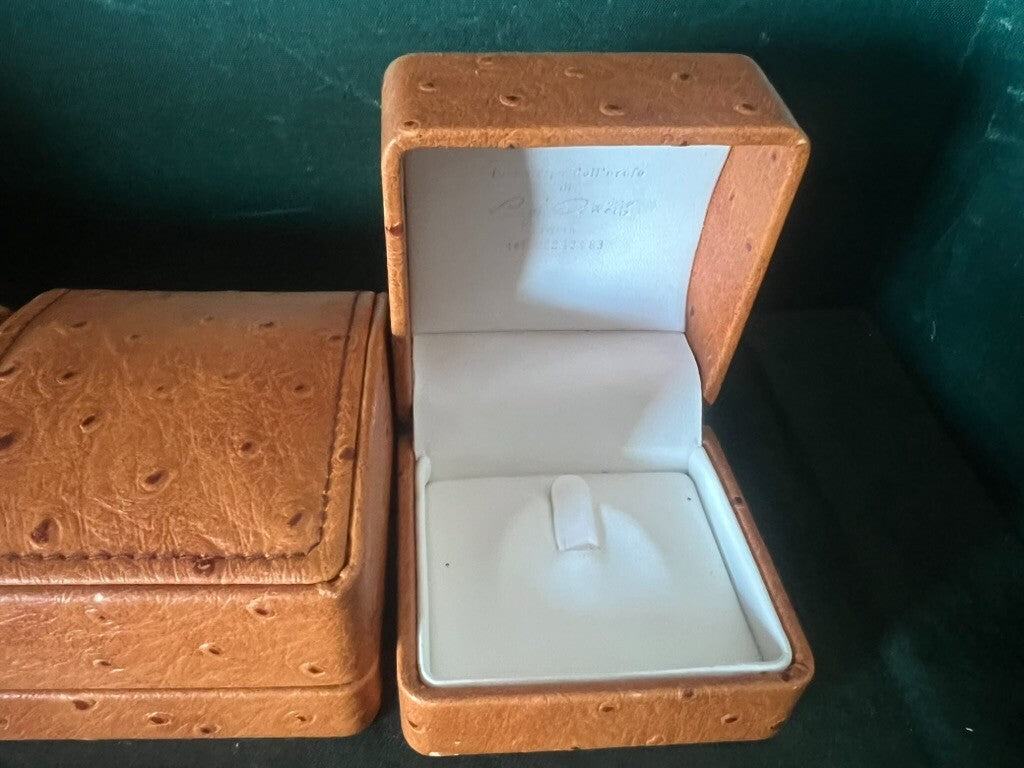 🔴 Scatole anelli orecchini astucci custodie gioielli lotto n. 25