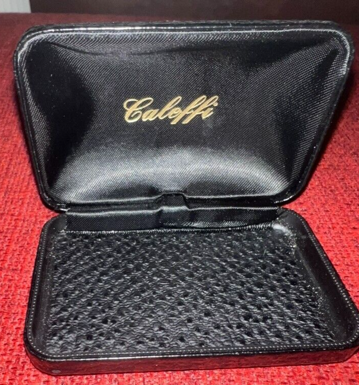 Caleffi Boîte Boucles D'Oreilles Pendentif Bijou Trousse Coffret Ceinture L 9