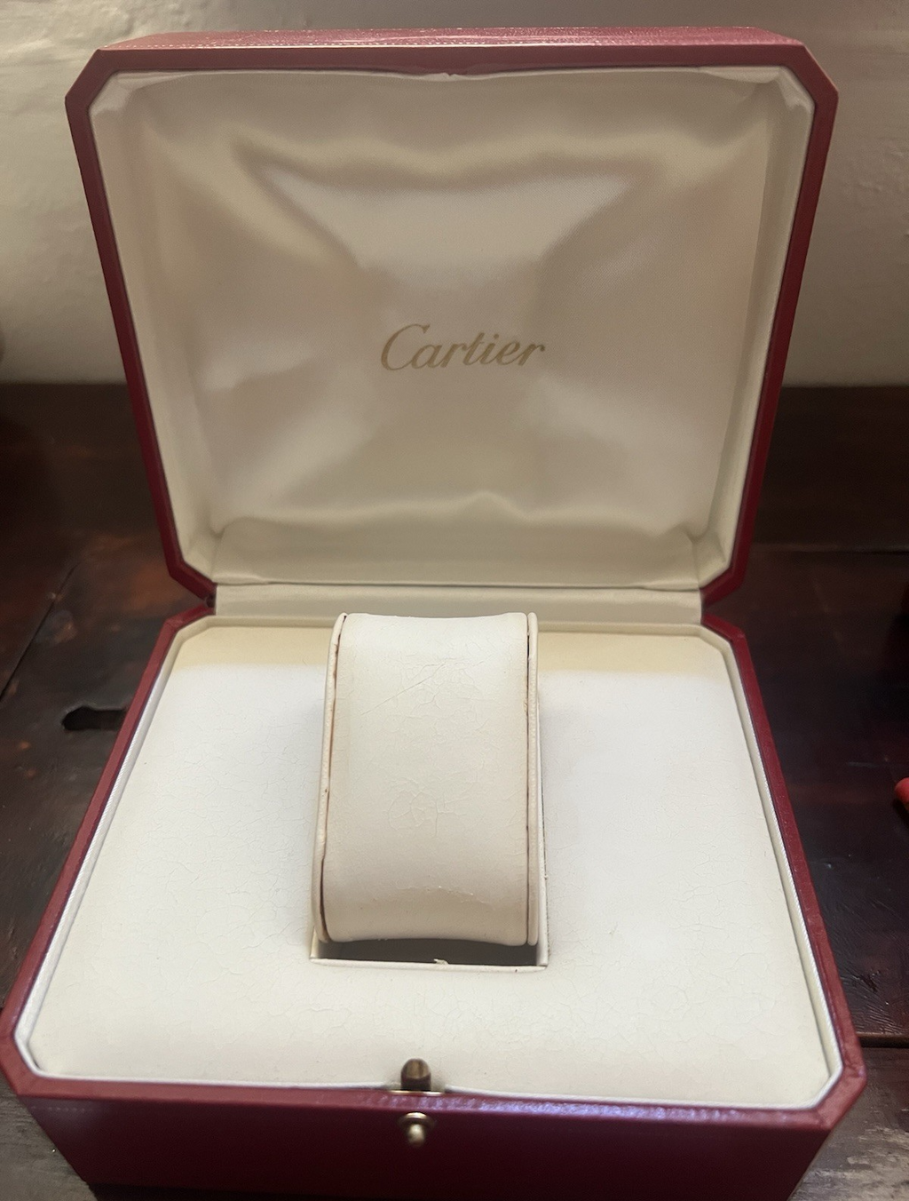 🔴 CARTIER box scatola orologio Pasha CO 1018 istruzioni COMPLETA E ORIGINALE