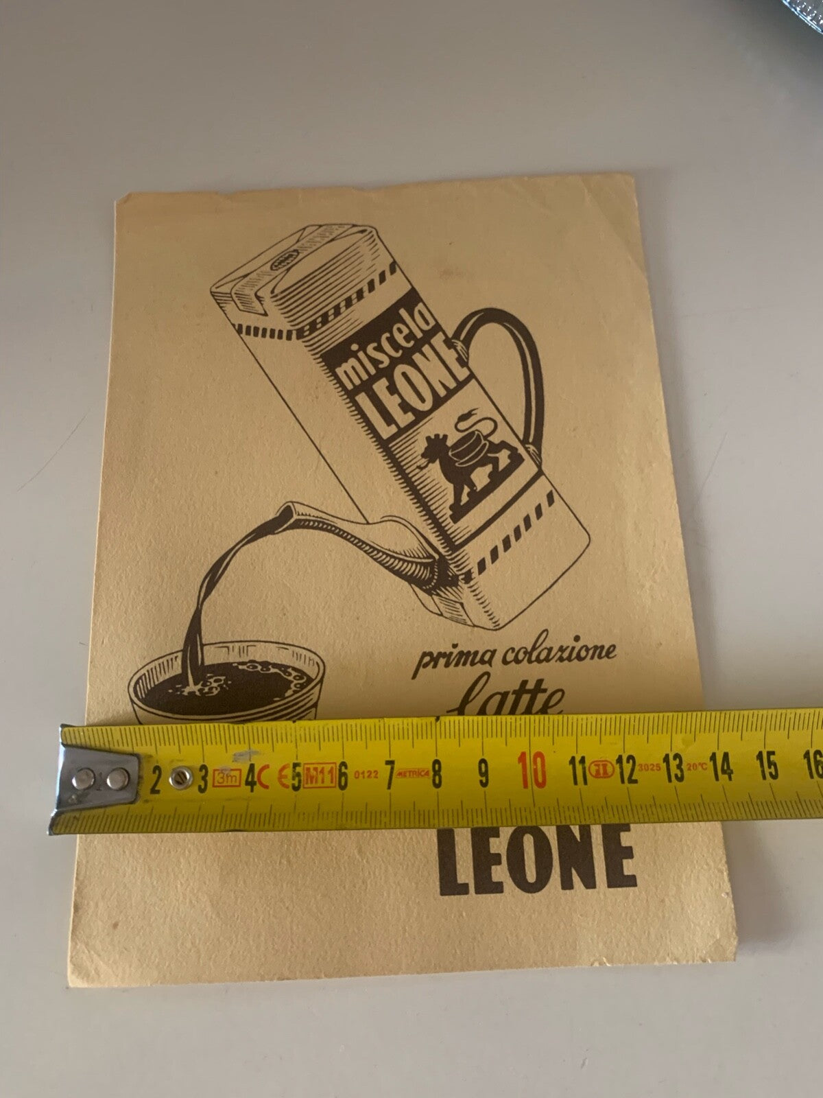 Publicité Copies Papier Mélange Lion Authentique D'Époque 
