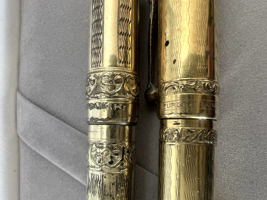 Europa Stylo-Plume Stylo à Plume Retractable Invicta Parties Ersatz Cru