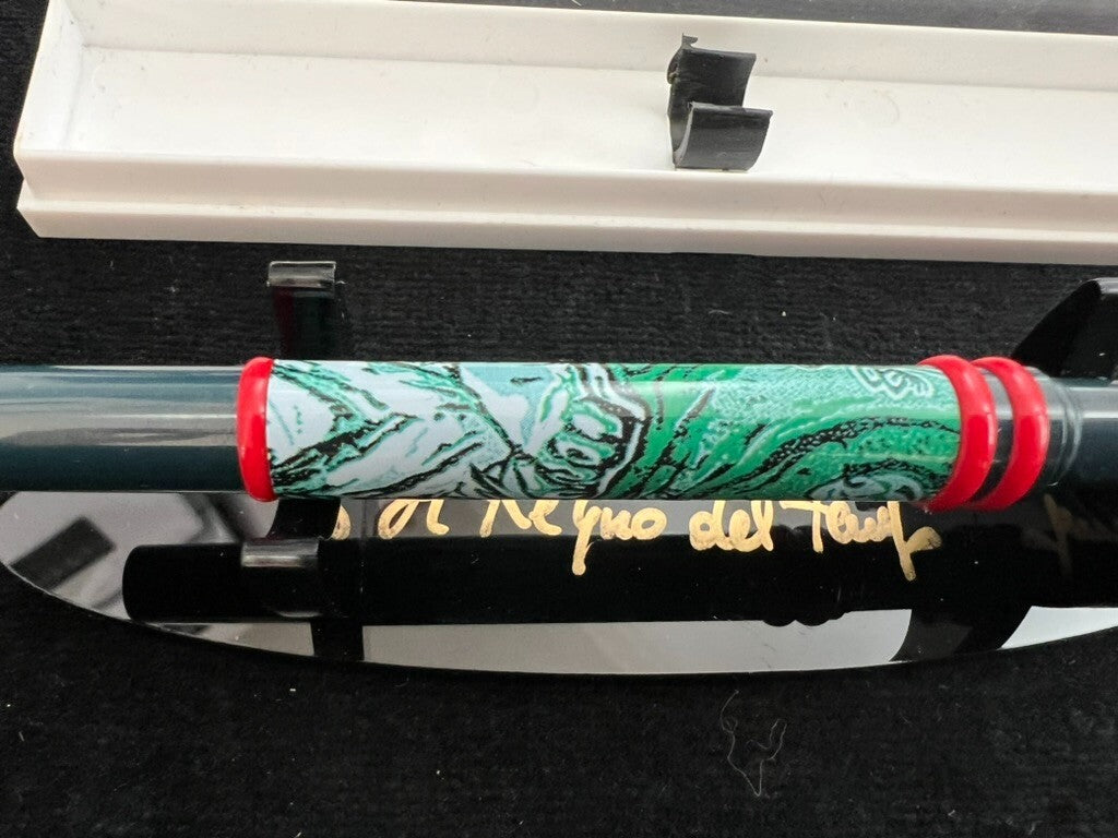 Auretta Stylo-Plume Stylo à Plume par Aurora Jungle Feuille Cartouches Cru '70