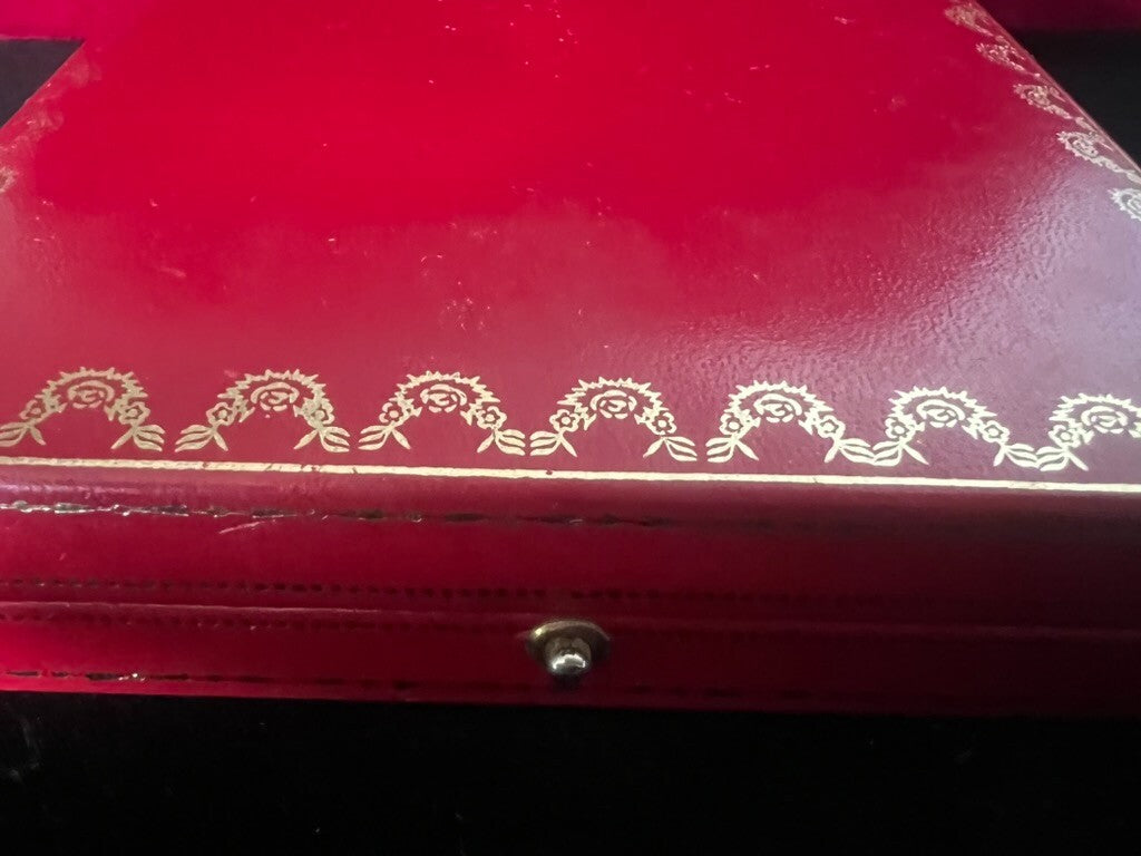 CARTIER Box 535 Red for Pendulette Must De CARTIER Vintage Wear
