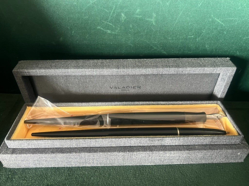 🔴 Penna stilografica stiloforo e penna sfera set base da scrivania vintage