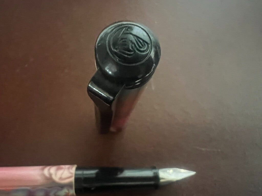 🔴 PELIKAN penna stilografica Moovie cartoni fumetti mai usata vintage