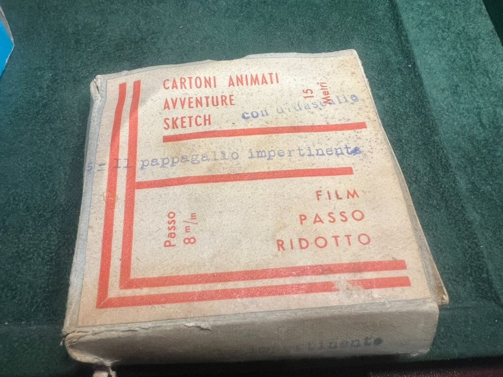 🔴 PELLICOLE video 8 cartoni animati STANLIO OLLIO SILVESTRO PIKI 11 pezzi