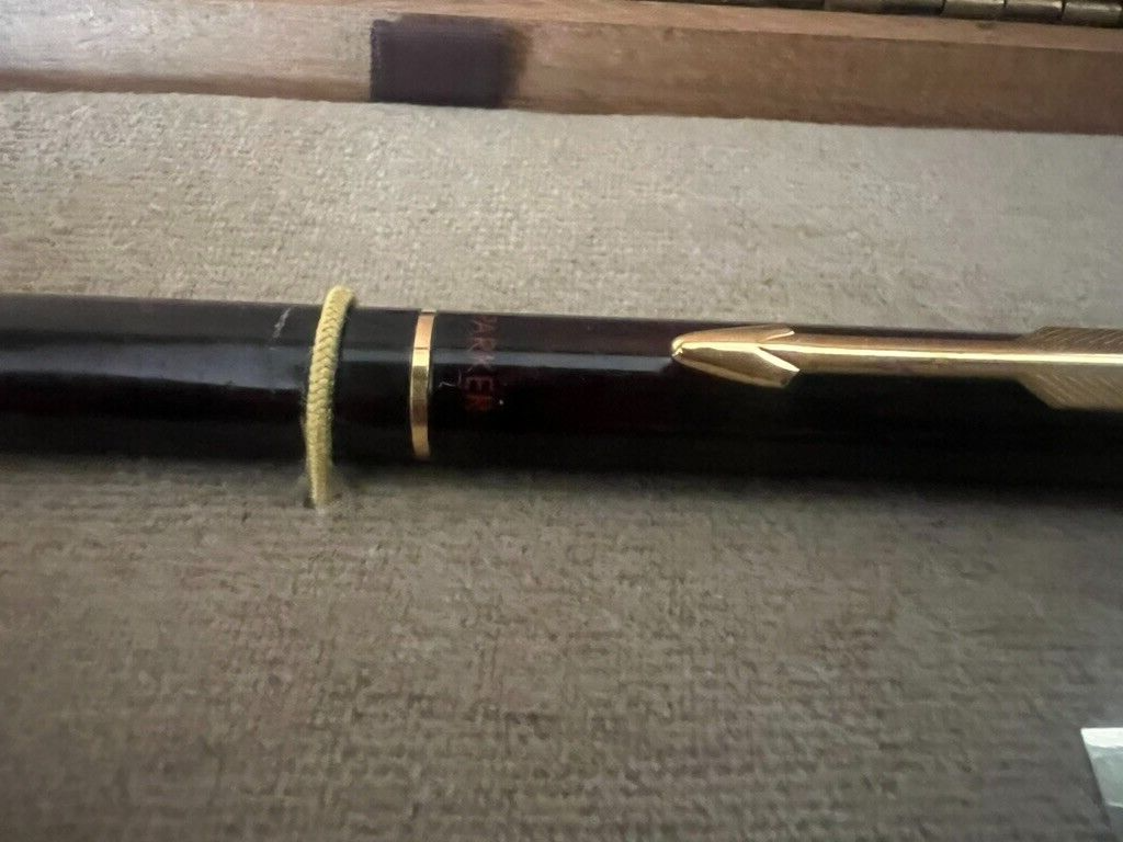 🔴 PARKER 180 mechanical pencil lacquer writes with case 