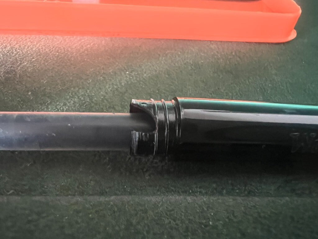 🔴 WATERMAN Flash Füllfederhalter mit Schlüsselring und Patronenhalter. 