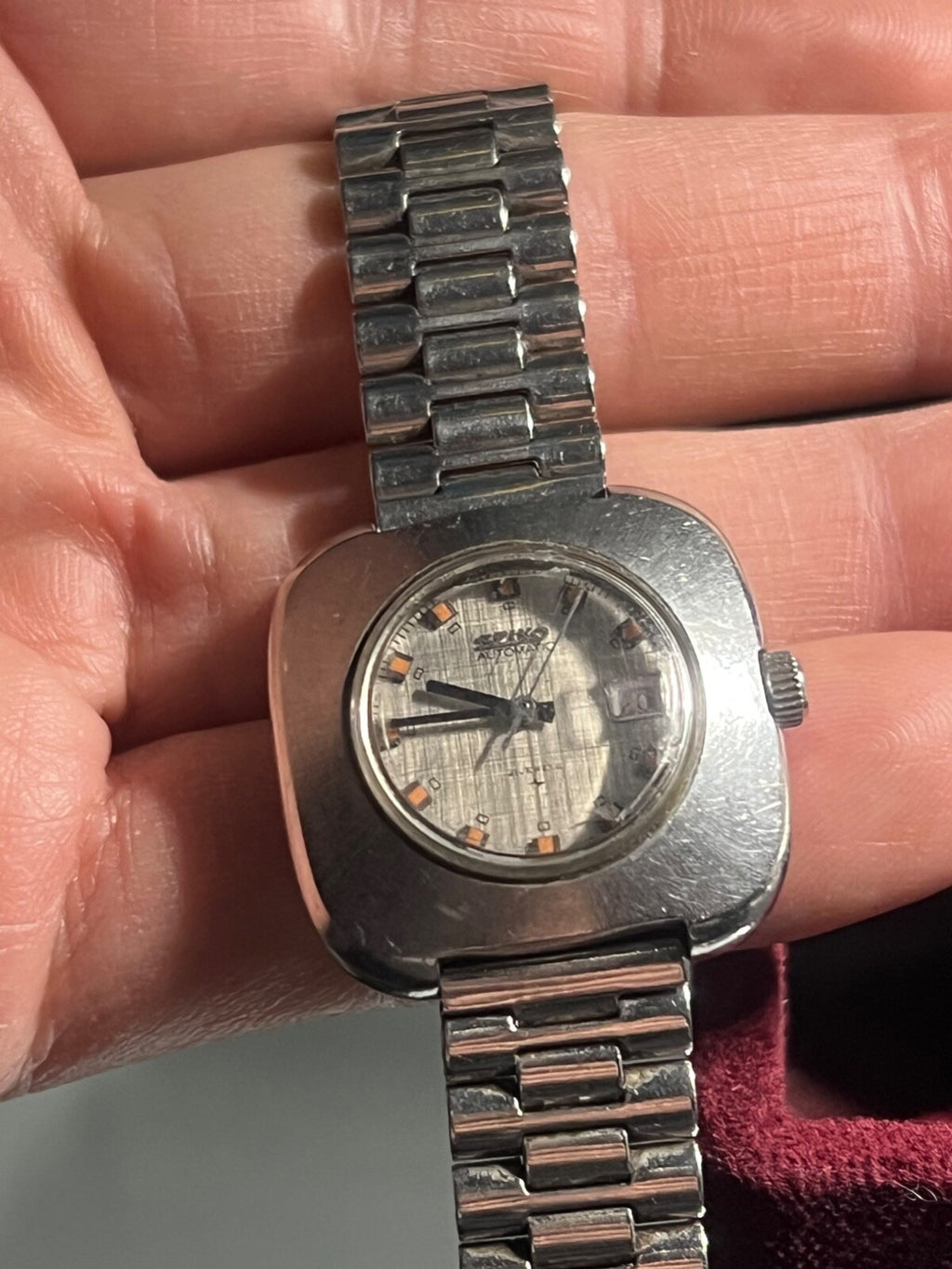 🔴 SEIKO women's watch 25170-03090 AUTOMATIC to be overhauled vintage parts 