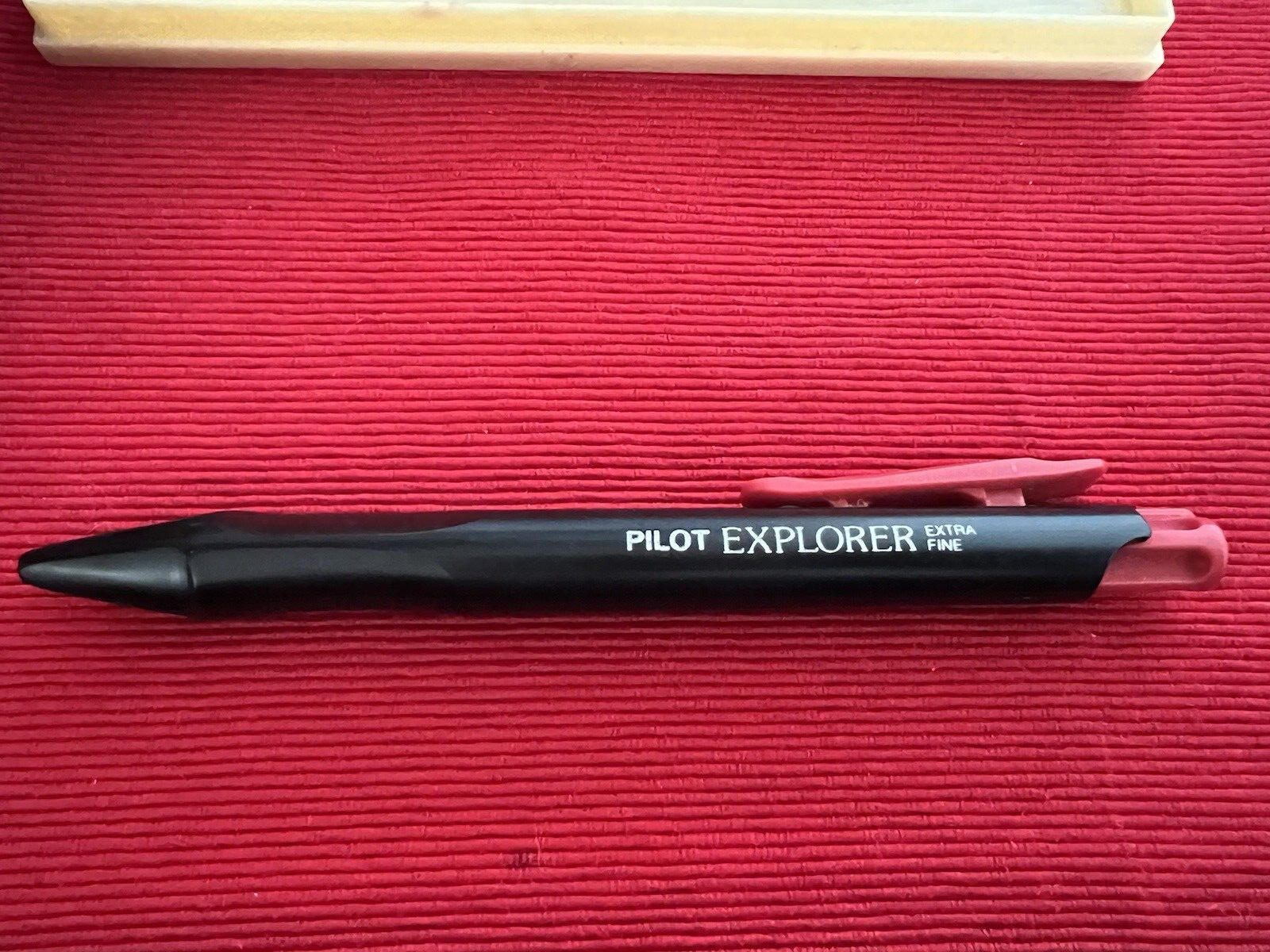 🔴 PILOT penna sfera EXPLORER nera matita meccanica THE SHAKER 0,5 vintage