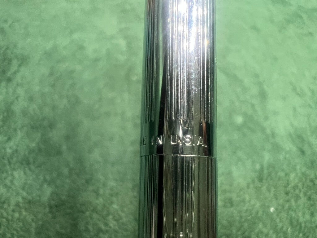 Sheaffer Stylo-Plume Sphère Chrome Avec Joint D'Étanchéité Cip Snap Écrit Cru