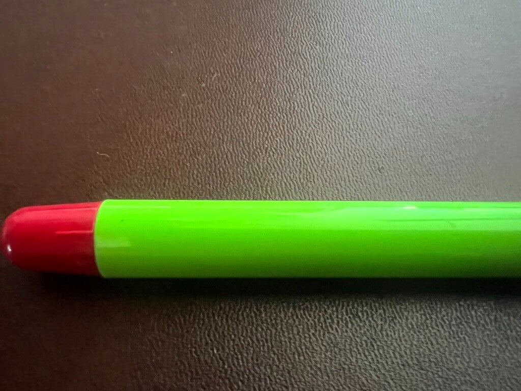 🔴 PELIKAN penna stilografica Primapenna verde rossa mai usata M vintage