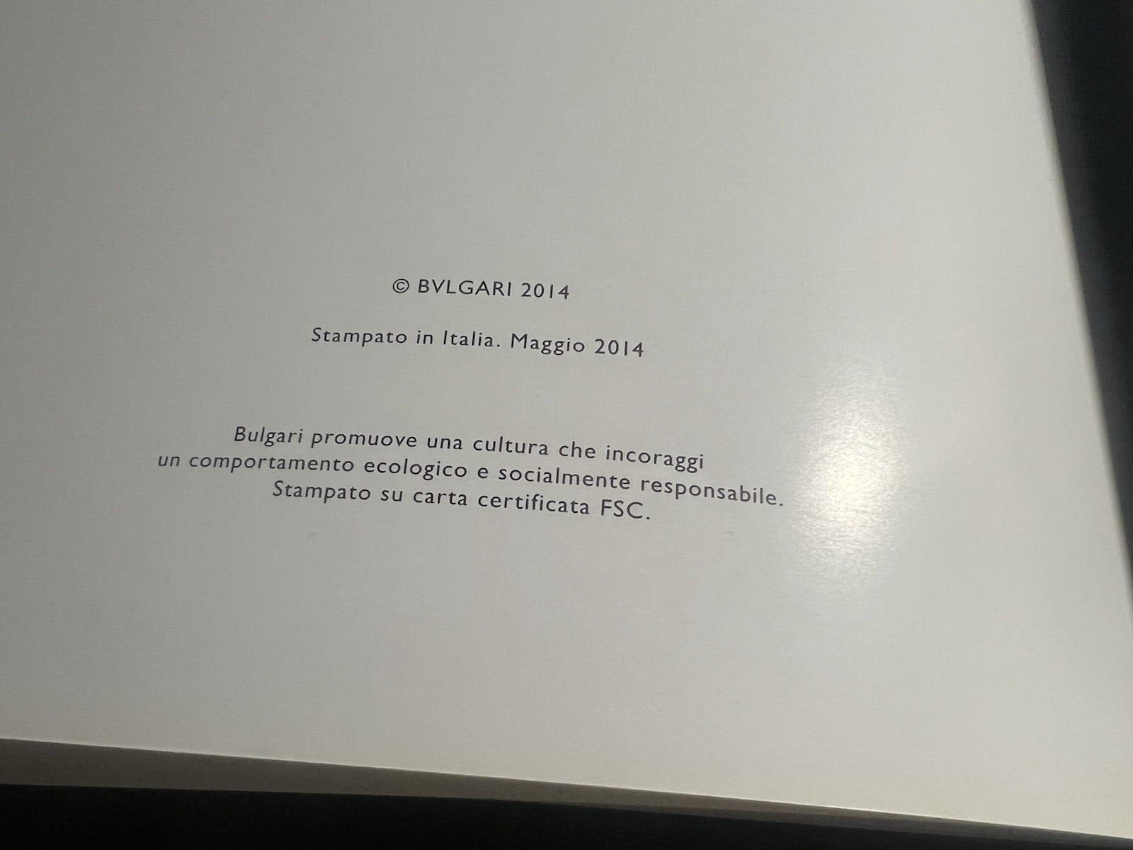 BULGARI Official Jewelry Catalog Collection 2014 Celebration 130 Years