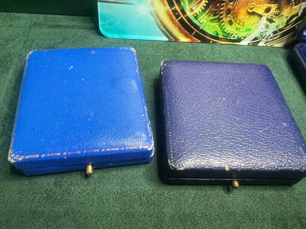 🔴 Scatole JHONSON monete medaglie astucci custodie Italia 90 lotto 10 PEZZI