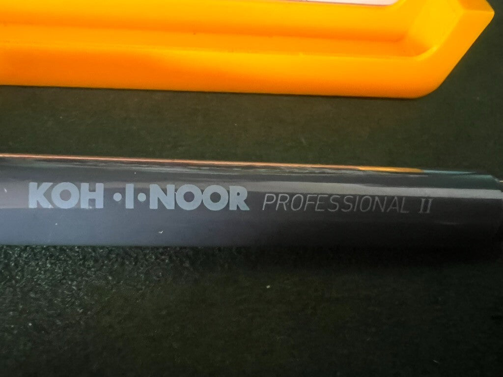 🔴 KOH-I-NOOR penna china Professional II TECNOGRAPH lotto 3 PENNE inchiostri