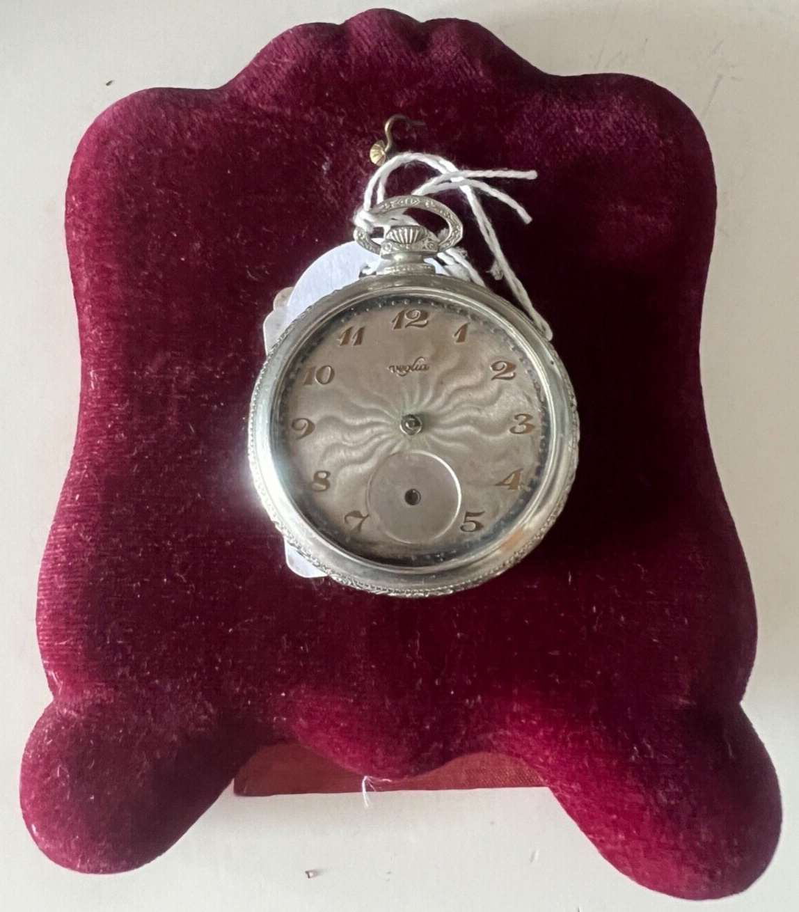 🔴 VEGLIA orologio uomo tasca a carica manuale da revisionare parti vintage