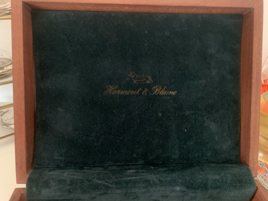 🔴 HARMONT & BLANE box scatola orologio astuccio, custodia legno