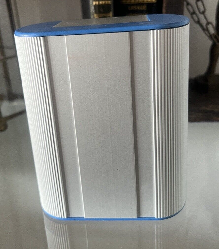 🔴 BREIL box scatola orologio cofanetto custodia trasparente blu vintage