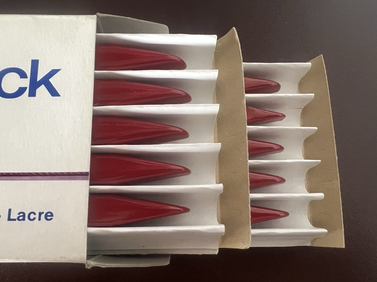 🔴 PELIKAN ceralacca rossa 40 10 completa 18 cm timbro sigillo punzone vintage