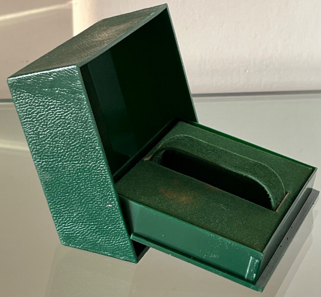 🔴 SENIOR box scatola orologio polso uomo cofanetto custodia con fermo VINTAGE