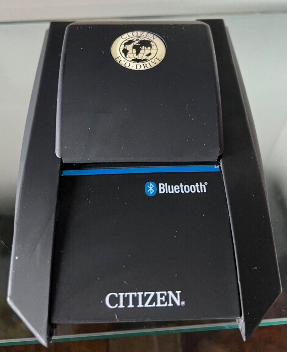 🔴 CITIZEN box scatola orologio W770 ECO DRIVE custodia Bluetooth