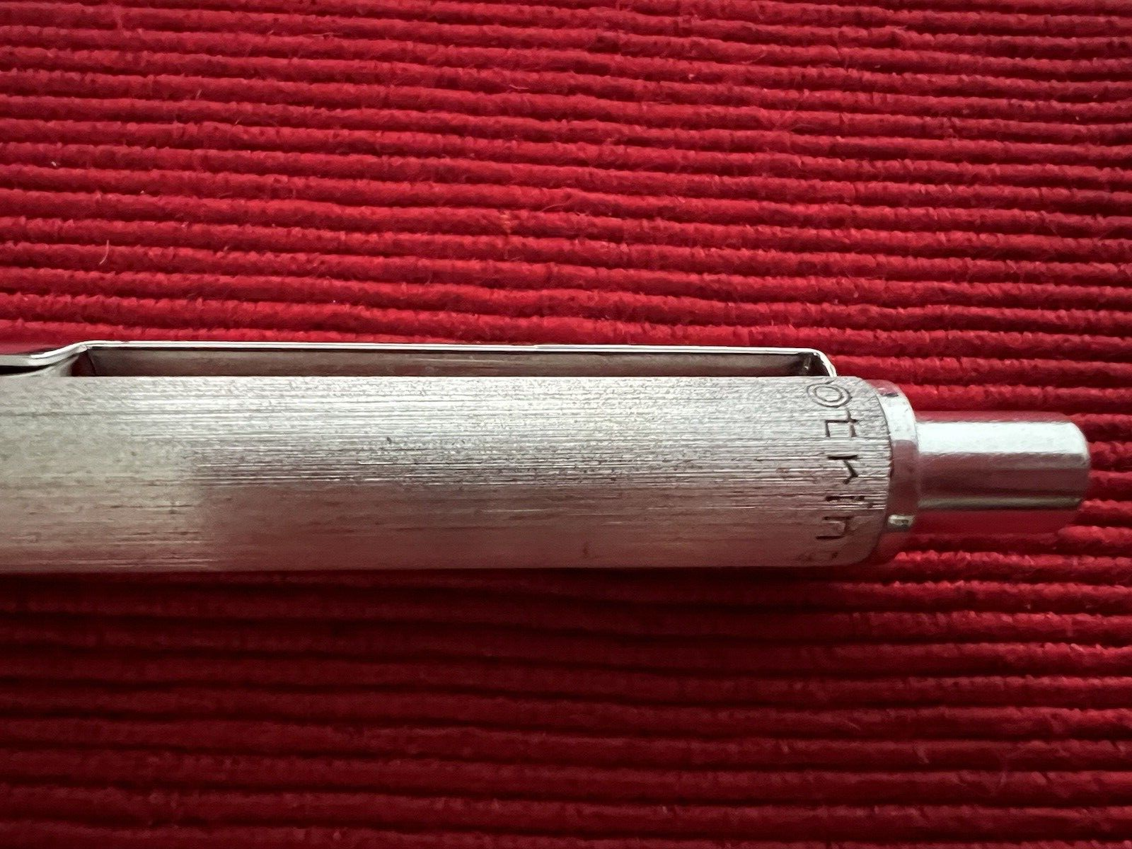 🔴 ROTRING matita meccanica portamine metallo satinato profil lucidi mine 0,5