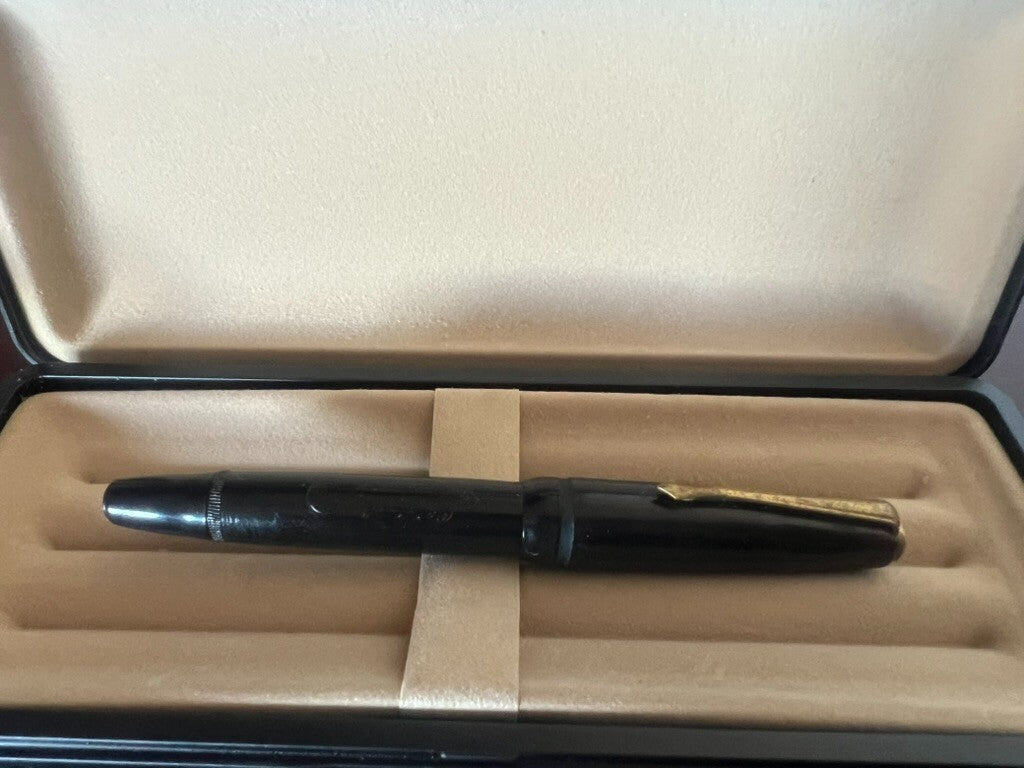 Original Goldschmidt Stylo-Plume Stylo à Plume de Bouton Bas Écrit Vintage