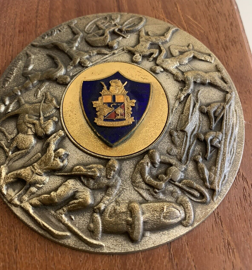 Wappen Militaire Carabinieri Bouclier Bois Vintage Center Sport Vintage 
