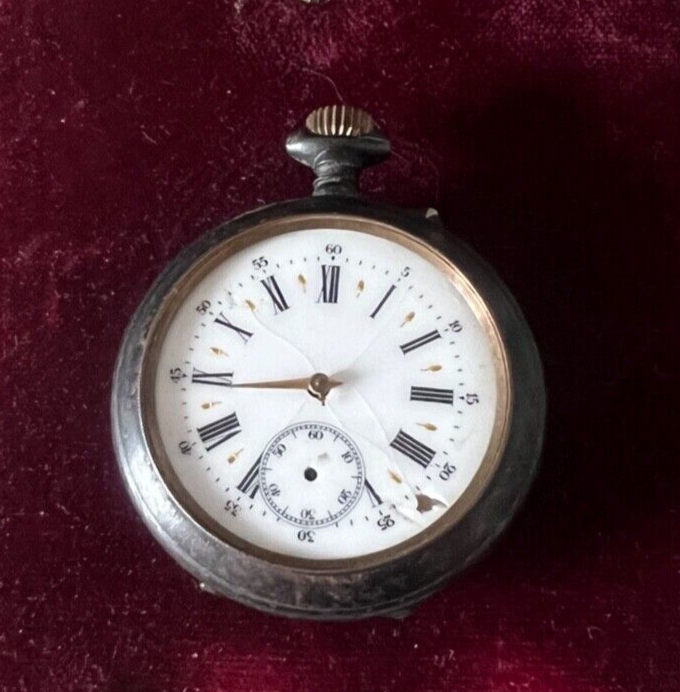 ACIER GARANTI Montre Poche Homme Remontage Manuel De Revisionare- Rechange